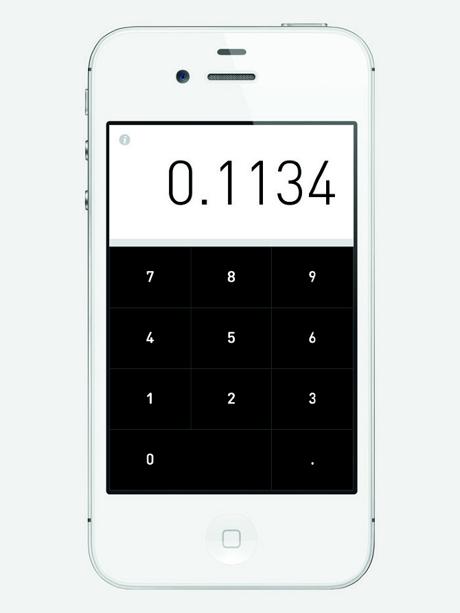 Berger.Fohr Rechner Hi.Res 01 Rechner Calculator by Berger & Föhr in thisispaper.com